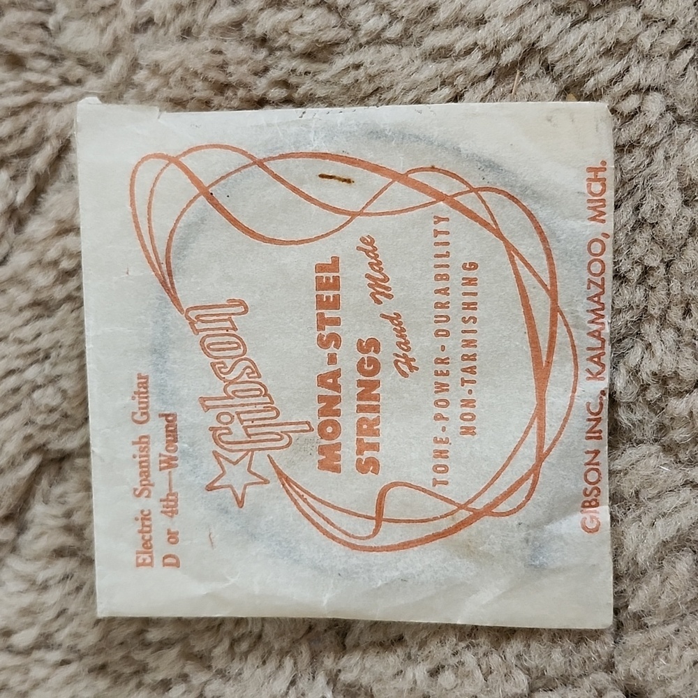 Gibson Electric Spanish Guitar string Mona Steel String D or 4th